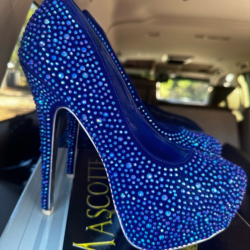 Royal Blue heels